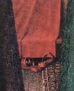 Portrait of Giovanni Arnolfini and his Wife (detail)  yui